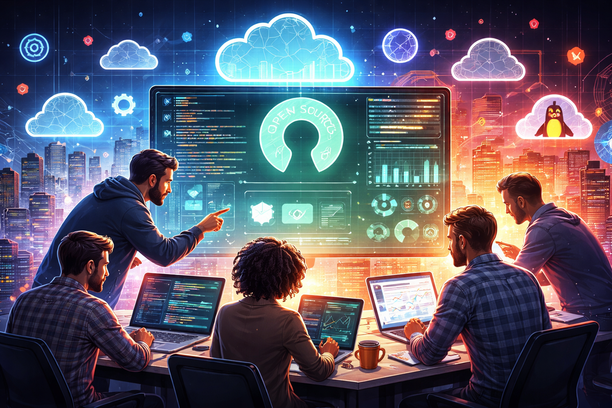 Big Tech builds on opensource, why don't you?