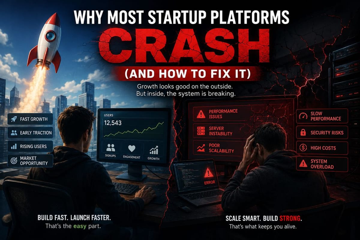 Why Most Startup Platforms Crash (And How to Fix It)
